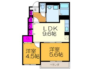 アルコバレ－ノ和の物件間取画像